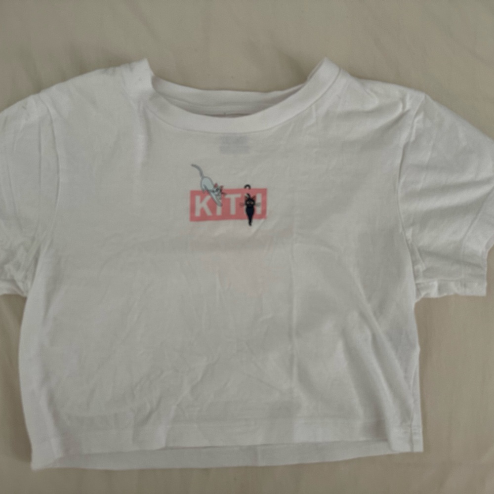 KITH sailor moon cropped tee
